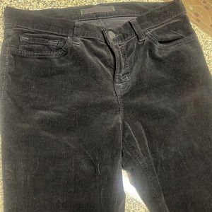 J BRAND Black Corduroy jeans